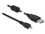 DeLOCK 5m, USB 2.0-A/USB 2.0 Micro-B USB Kabel USB A...