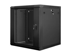 Lanberg WF01-6612-10B Rack 12U Wandmontiertes Regal Schwarz