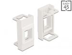 DELOCK Easy 45 Modul Keystone Halterung 22,5 x 45 mm,...