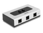 DELOCK RJ11 Switch 2 Port manuell bidirektional