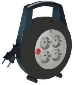 Brennenstuhl Vario Line Schwarz, Grau 4 AC-Ausgänge 5 m