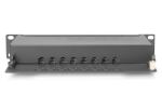 Digitus CAT 6A, Klasse E Patch Panel, geschirmt, schwarz