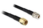 DELOCK HF Kabel RP-SMA -> N St/Bu 1.00m low loss