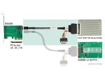 DELOCK Kabel SFF-8643 -> U.2 SFF-8639 + SATA 15Pin 0.