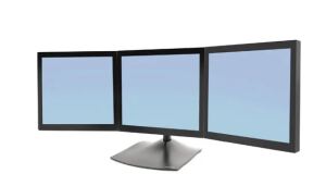 Ergotron Standfuß DS100 -3-Monitore-21"-42kg -Horizontal