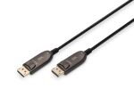 Digitus DisplayPort AOC Hybrid Glasfaserkabel, UHD 8K, 15 m