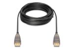 Digitus DisplayPort AOC Hybrid Glasfaserkabel, UHD 8K, 15 m