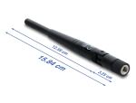 DELOCK WL-Antenne RP-SMA 3dBi Kippgelenk schwarz