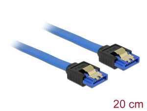 SATA-Kabel Delock SATA III -> SATA Bu/Bu 0.20m blau