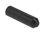 DELOCK Endkappen mit Innenkleber 70 x 16 mm 2 Stück schwarz