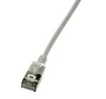 LogiLink Slim U/FTP Netzwerkkabel Grau 0,3 m Cat6a U/FTP...