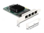 DELOCK PCI Express x1 Karte zu 4 x RJ45 Gigabit LAN BCM