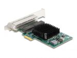 DELOCK PCI Express x1 Karte zu 4 x RJ45 Gigabit LAN BCM
