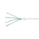 LogiLink CQ9011S Netzwerkkabel Weiß 0,3 m Cat6a U/FTP (STP)