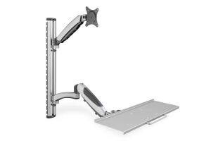 Digitus Arbeitsplatz (Monitor, Tastatur, Maus) Wandmontage