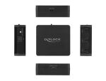 DELOCK S/PDIF TOSLINK Splitter 1 In 3 Out USB Stromversorg.