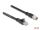 DELOCK M12 Kabel X-kodiert 8 Pin St zu RJ45 St 3 m schwarz