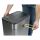 MAUL 9504094 Abfallbehälter Rechteckig Edelstahl Schwarz, Silber