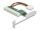DELOCK Riser Karte PCI Express x1 zu 1 x PCI 32 Bit 5 V Slot