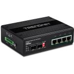 Trendnet TI-UPG62 Netzwerk-Switch Unmanaged L2 Gigabit Ethernet (10/100/1000) Power over Ethernet (PoE) Schwarz