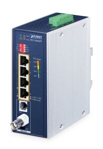 PLANET IVC-234GPT Netzwerk-Erweiterungsmodul Netzwerksender & -empfänger Aluminium, Blau