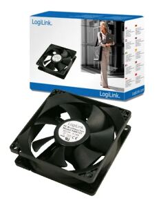 LogiLink PC case cooler Computergehäuse Ventilator Schwarz