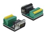 DELOCK Adapter D-Sub 9 Pin St > Terminalblock 9 Pin