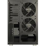 Inter-Tech NAS-8 HDD-Gehäuse Schwarz 2.5/3.5"
