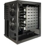 Inter-Tech NAS-8 HDD-Gehäuse Schwarz 2.5/3.5"