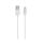 RealPower 255649 Lightning-Kabel 1 m Weiß
