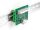 DELOCK RJ50 Buchse zu Terminalblockmit Drucktaster