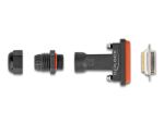 DELOCK D-Sub 15 Pin Buchse mit Gehäuse IP67 wasserfest