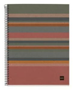 Miquelrius ECO Design Notizbuch A4 120 Blätter Mehrfarbig