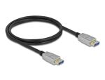 DELOCK DisplayPort Kabel 10K 60 Hz 54 Gbpsmetallgehäuse 1m