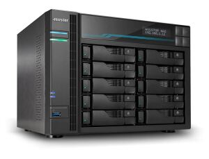 Asustor AS7110T NAS & Speicherserver Desktop Intel® Xeon® 8 GB DDR4 0 TB Schwarz