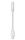 2GO 797294 Audio-Kabel 0,1 m 3.5mm Lightning Weiß