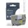 MediaRange Kunststoff-Schriftbandkassette, für/ersetzt Brother® TZ-233/TZe-233, permanent haftend, 12mm, 8m, laminiert, blau auf weiß