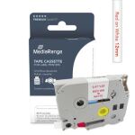MediaRange Kunststoff-Schriftbandkassette,...