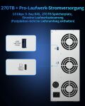 TERRAMASTER D9-320, 9bay Gehäuse, USB3.2, 10Gbps, Diskless