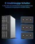 TERRAMASTER D9-320, 9bay Gehäuse, USB3.2, 10Gbps, Diskless