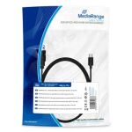 MediaRange MRCS188 USB Kabel USB 2.0 1,8 m USB A Mini-USB...