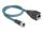 DELOCK M12 Adapterkabel A-kodiert 8 Pin Bu zu RJ45,Bu 50 cm