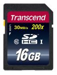 Transcend TS16GSDHC10 Speicherkarte 16 GB SDHC NAND...