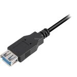 Sharkoon Kabel USB 3.0 Verlängerung 3,0m schwarz