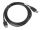 Lanberg CA-USBE-10CC-0018-BK USB Kabel USB 2.0 1,8 m USB A 0,48 Gbit/s Schwarz