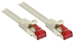 Alcasa 15m Cat6 S/FTP Netzwerkkabel Grau S/FTP (S-STP)