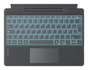 Inateck KB05114 QWERTZ Bluetooth Grau