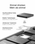 Inateck KB05114 QWERTZ Bluetooth Grau