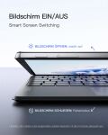 Inateck KB05114 QWERTZ Bluetooth Grau