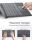 Inateck KB05114 QWERTZ Bluetooth Grau
